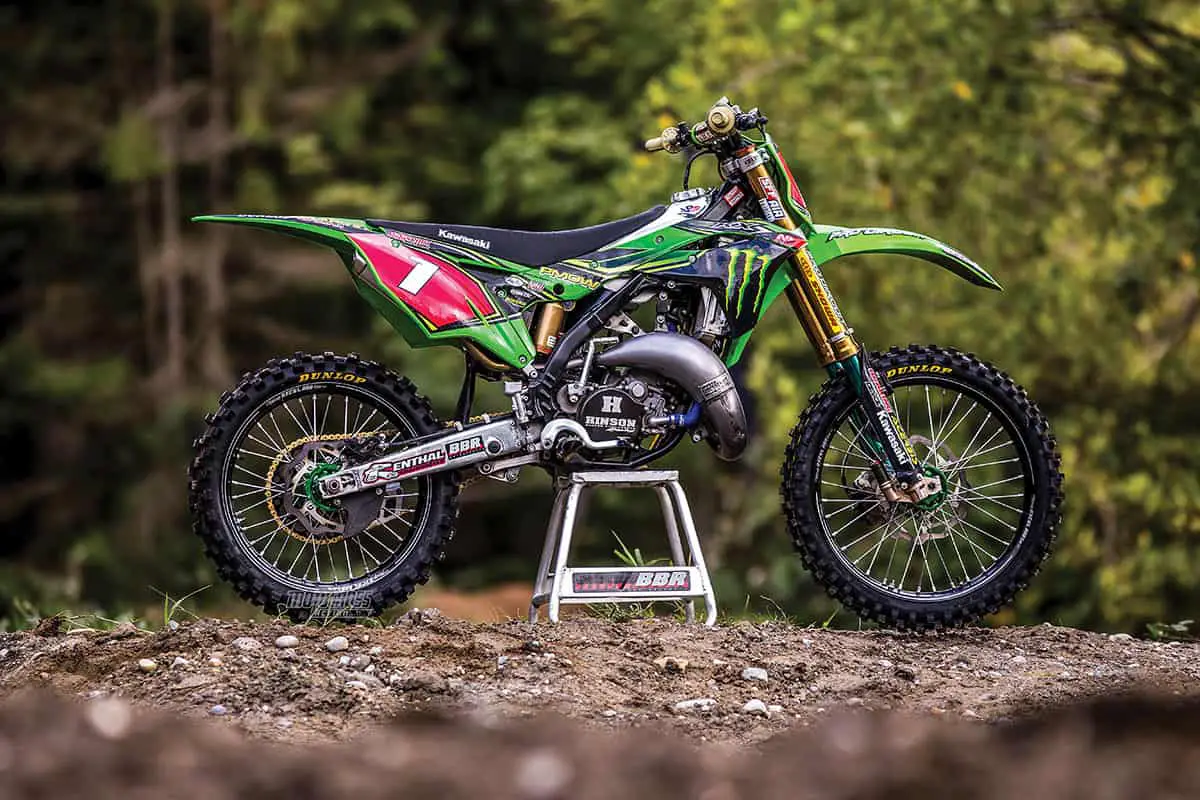 KX125 オフ車 オフロード モトクロス 実働 - オートバイ車体