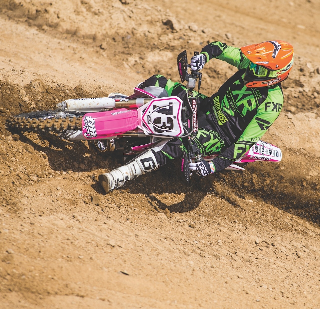 Pink dirt hot sale bike gear