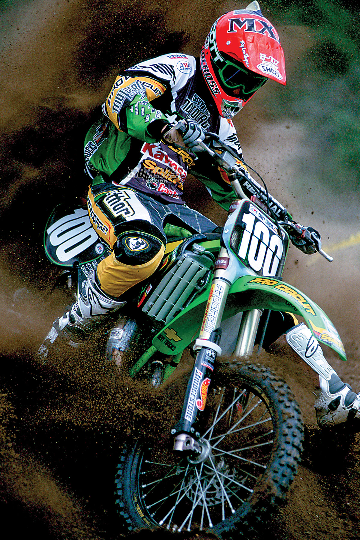 MXA RETRO TEST: WE RIDE MIKE BROWN'S 2001 PRO CIRCUIT KAWASAKI KX125 -  Motocross Action Magazine