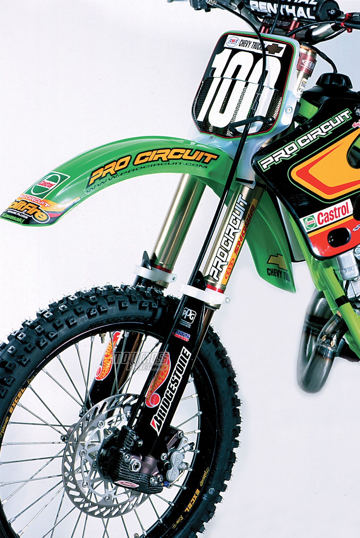 MXA RETRO TEST: WE RIDE MIKE BROWN'S 2001 PRO CIRCUIT KAWASAKI KX125 -  Motocross Action Magazine