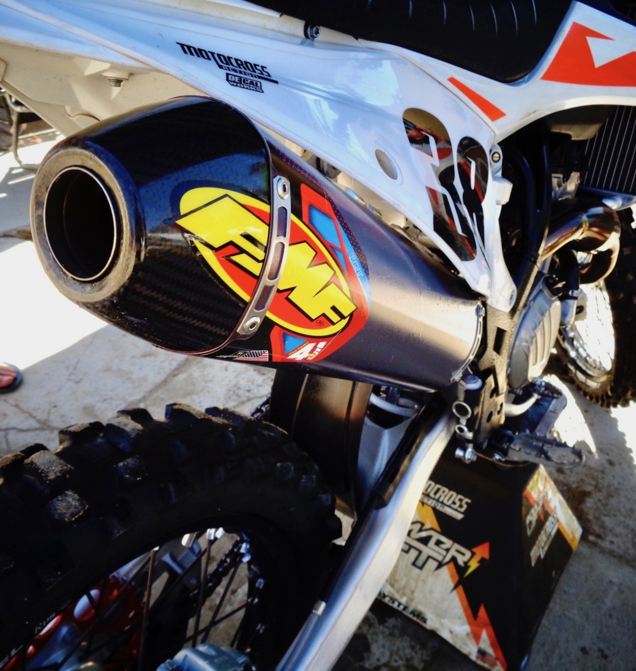 FMF Endschalldämpfer Factory 4.1 RCT aus Titan KTM SXF 450 2019