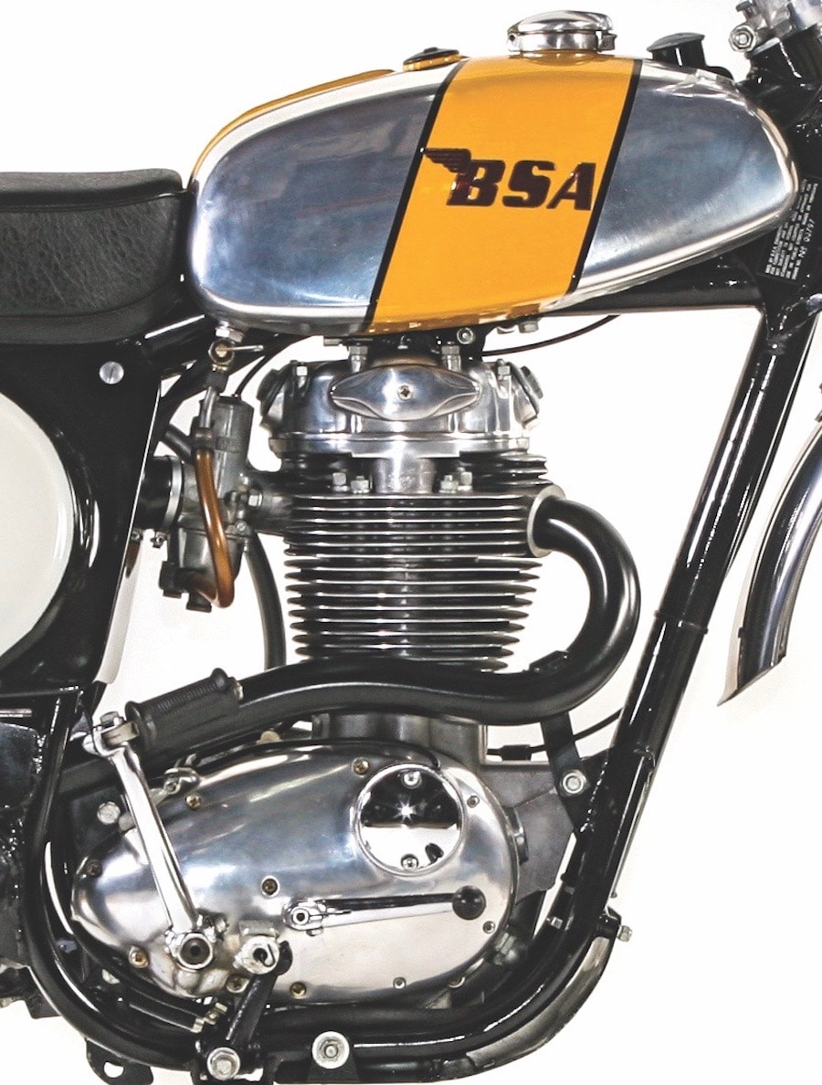 クラシックモトクロスアイアン：1974 BSAB50MX-モトクロスアクション