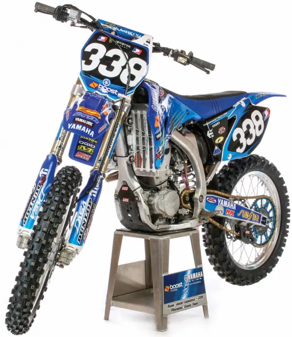 MXA RETRO TEST WE RIDE JASON LAWRENCES 2008 YAMAHA OF TROY YZ250F