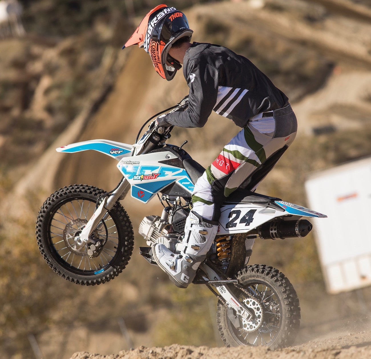 MXA RACE THE REAL TEST OF THE YCF BIGY 190MX ZE PIT BIKE - Motocross Action Magazine