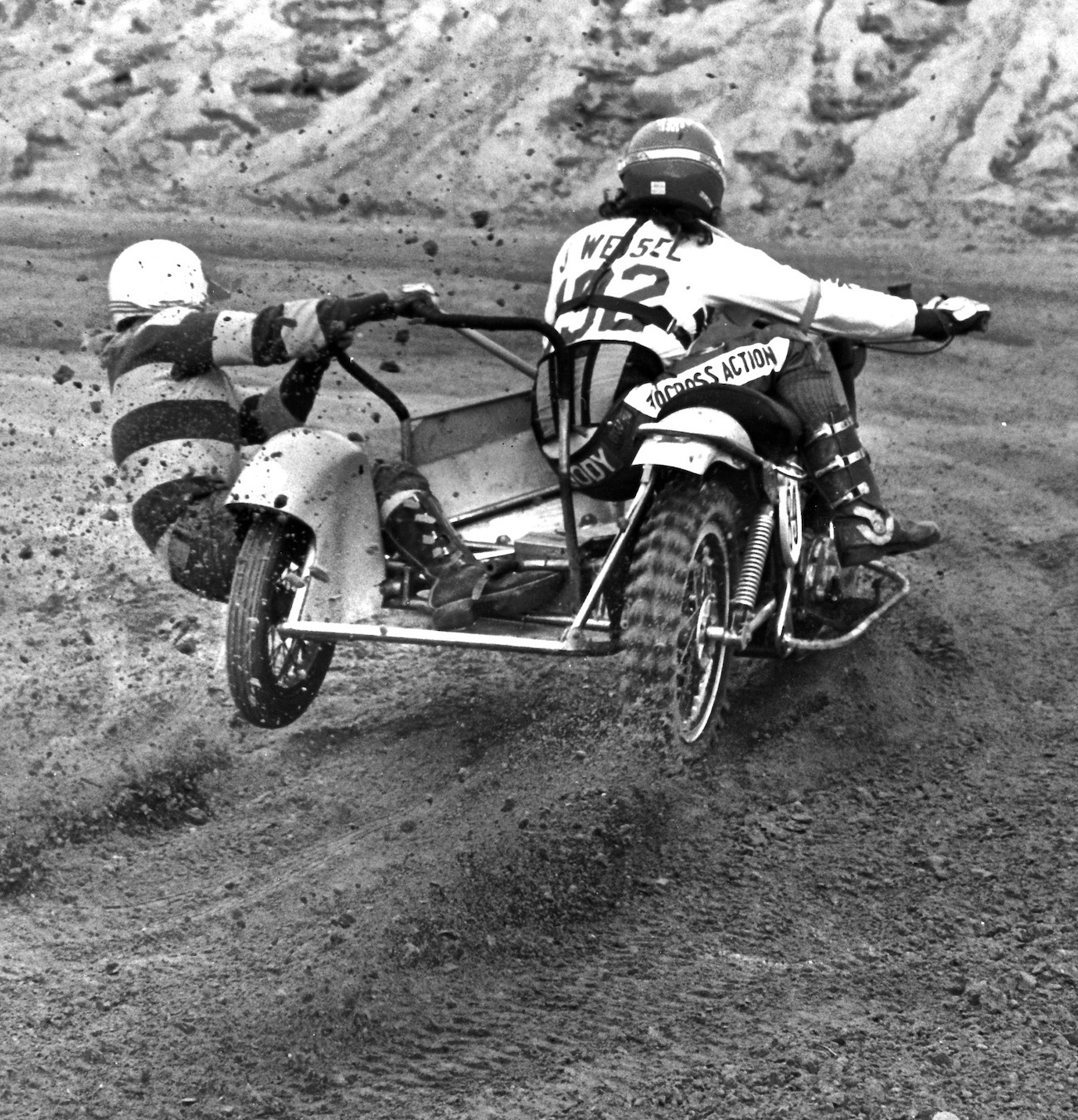 Sidecar Racers Vintage