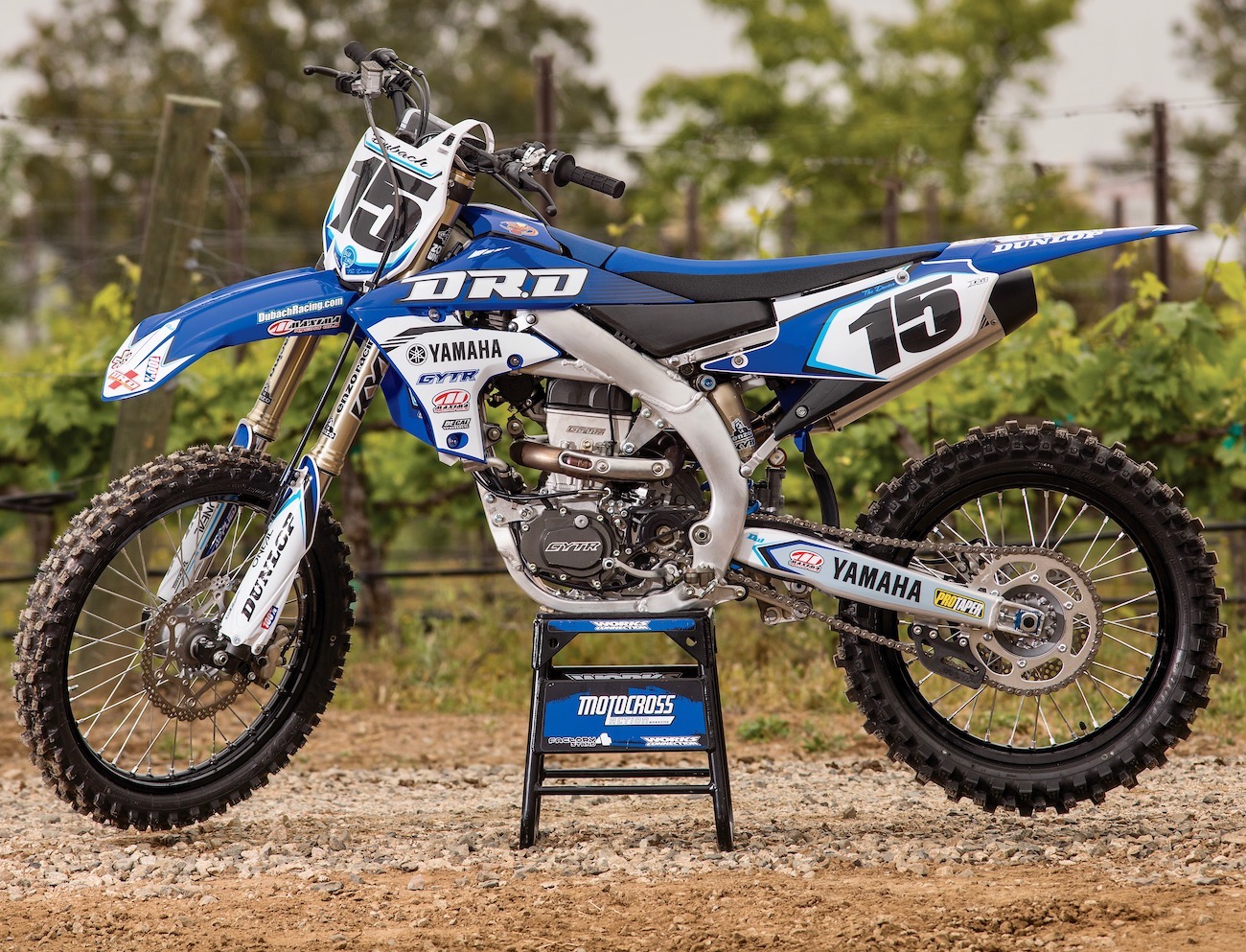 WE RIDE DOUG DUBACH'S GYTR/DR.D YZ450F  TELL YOU WHAT'S INSIDE - Motocross  Action Magazine