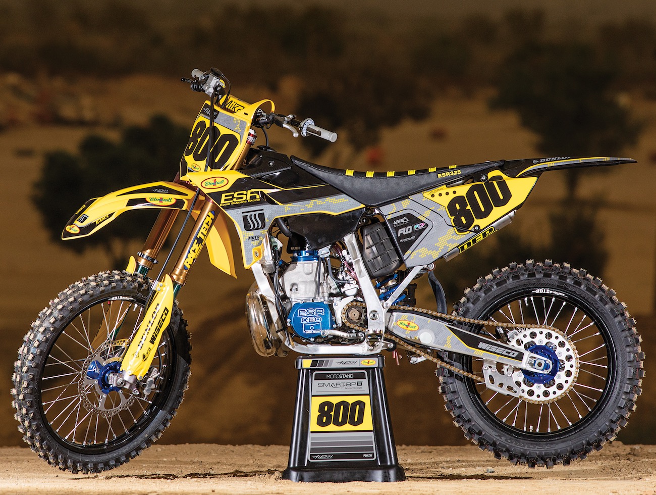 MX1 Vídeo: Teste da Yamaha YZ325 2 Tempos de Mike Alessi