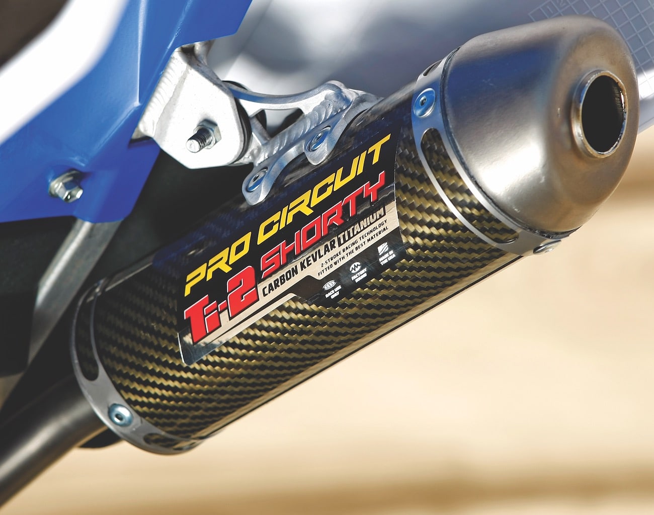 MXAチームテスト済み：PRO CIRCUIT '03 -'21YZ250パイプとサイレンサー 