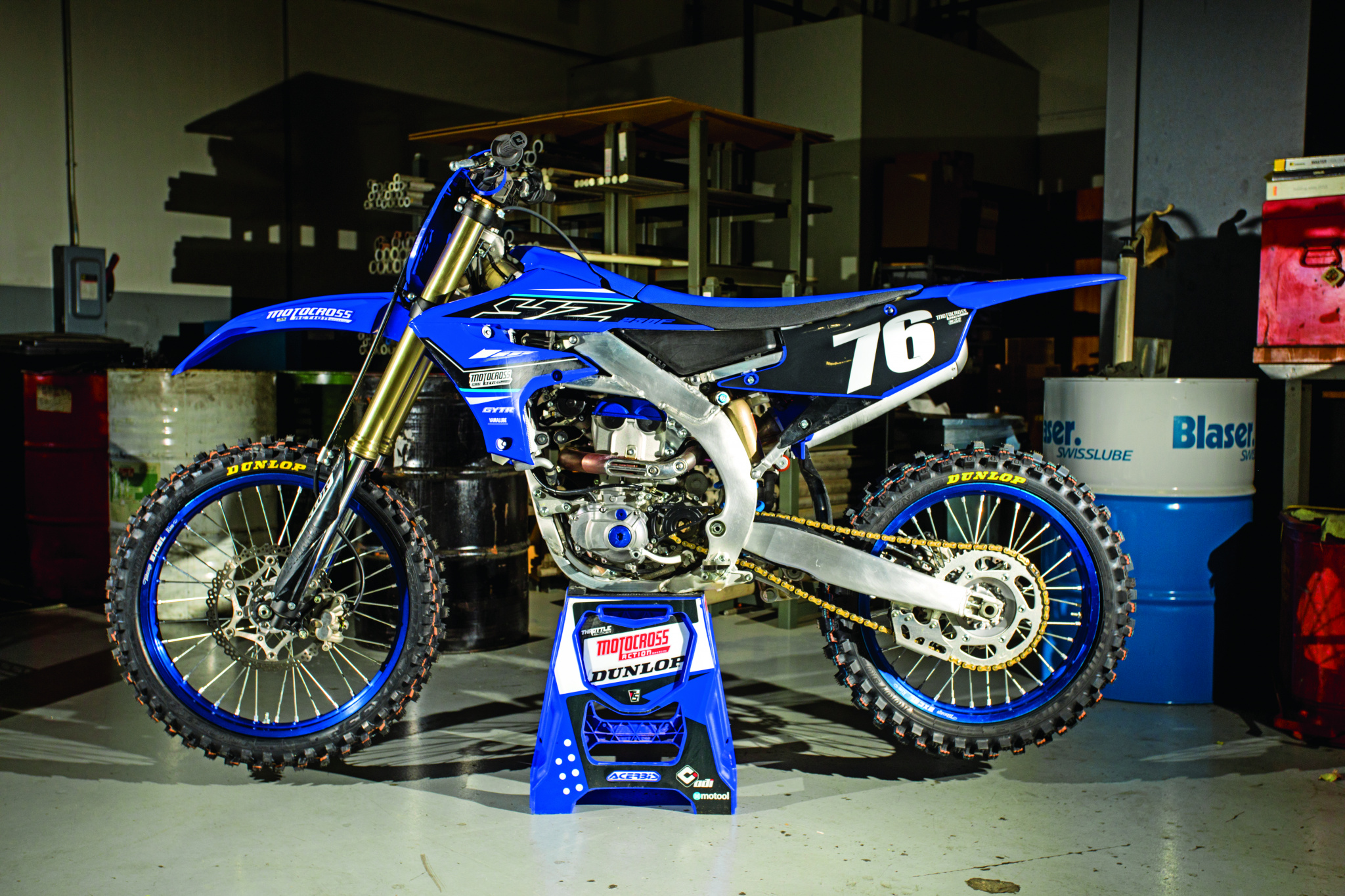 Best Motocross Bike Winner—2021 Yamaha YZ250F