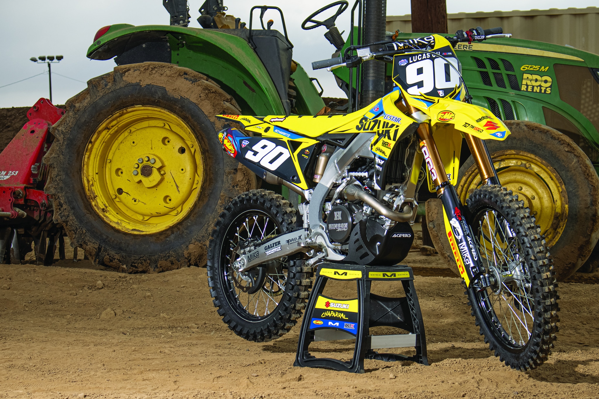 WE RIDE DILAN SCHWARTZ’S BARX SUZUKI RMZ250 Motocross Action Magazine