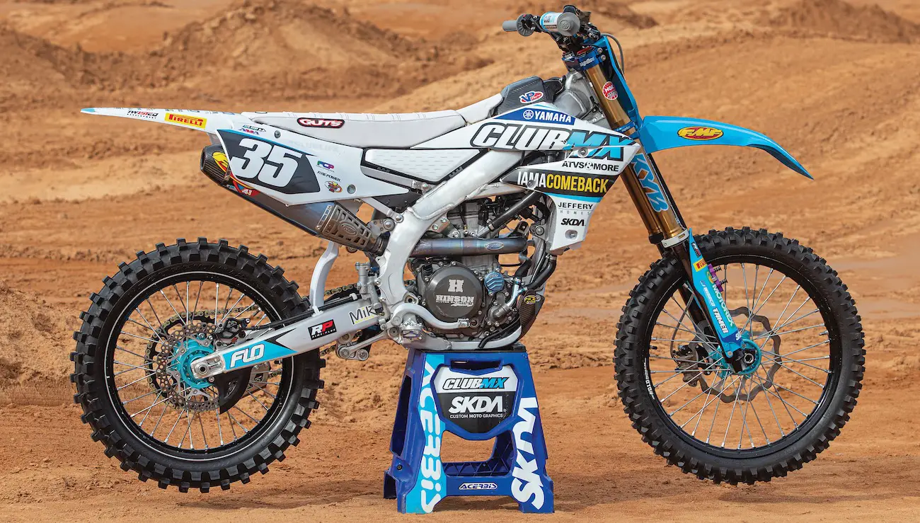 Best Motocross Bike Winner—2021 Yamaha YZ250F