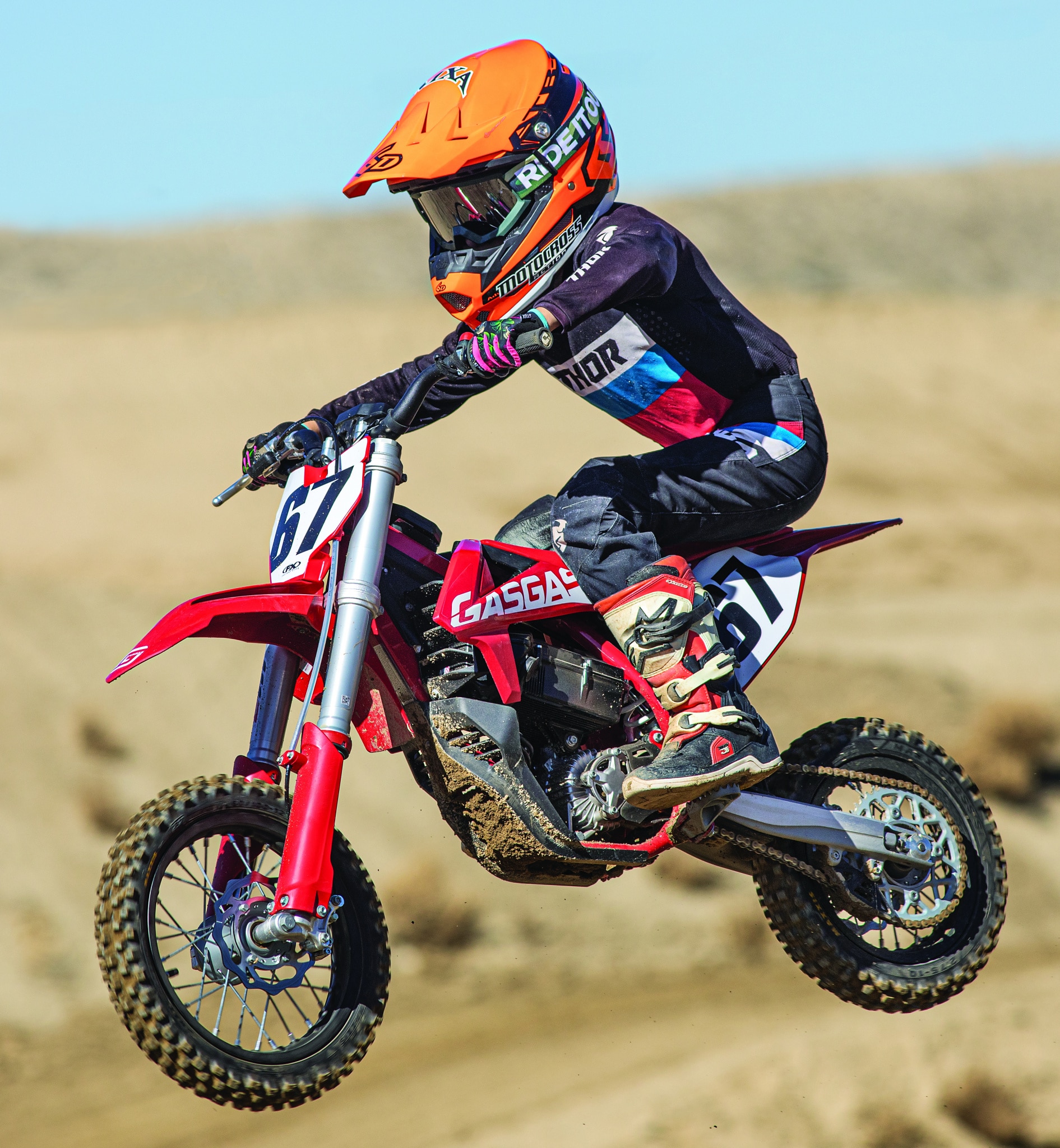 MXA RACE TEST: 2022 GASGAS MC-E 5 ELECTRIC PEE-WEE - Motocross