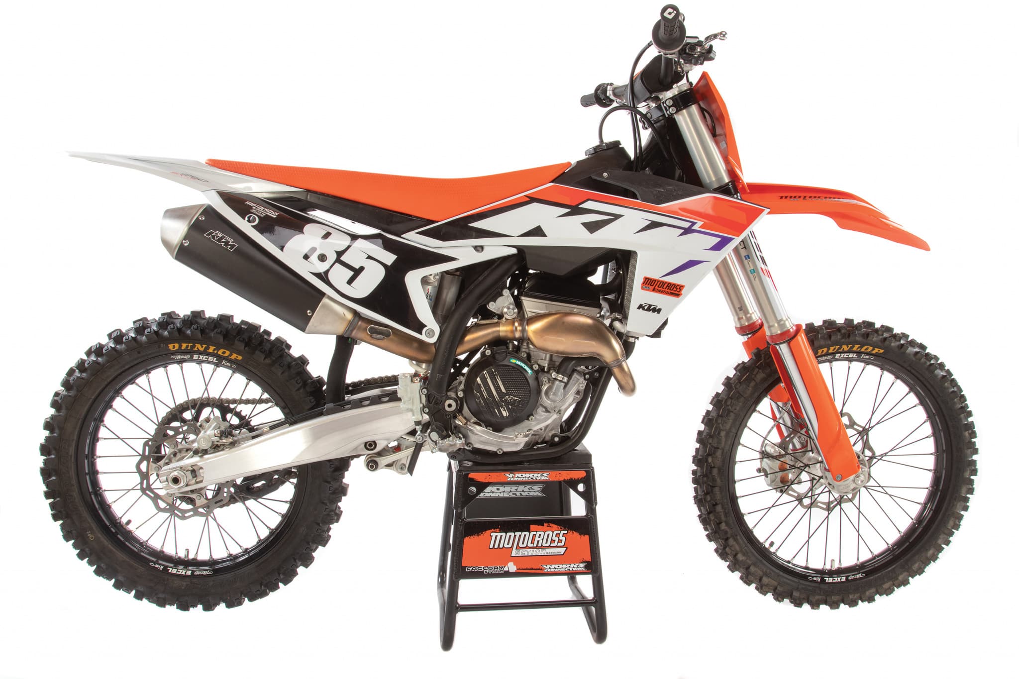 KTM présente sa gamme de motos Enduro 2023