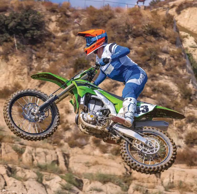 MXA RACE TEST: THE REAL TEST OF THE 2023 KAWASAKI KX450 - Motocross ...