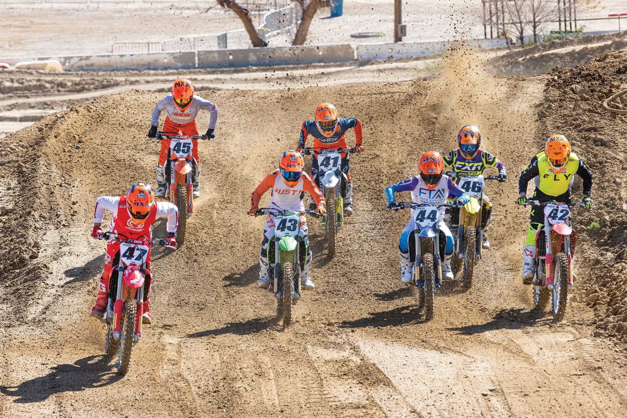 2023 MXA 450 FOUR-STROKE SHOOTOUT: GASGAS VS. HONDA VS. HUSQVARNA VS.  KAWASAKI VS. KTM VS. SUZUKI VS. YAMAHA - Motocross Action Magazine